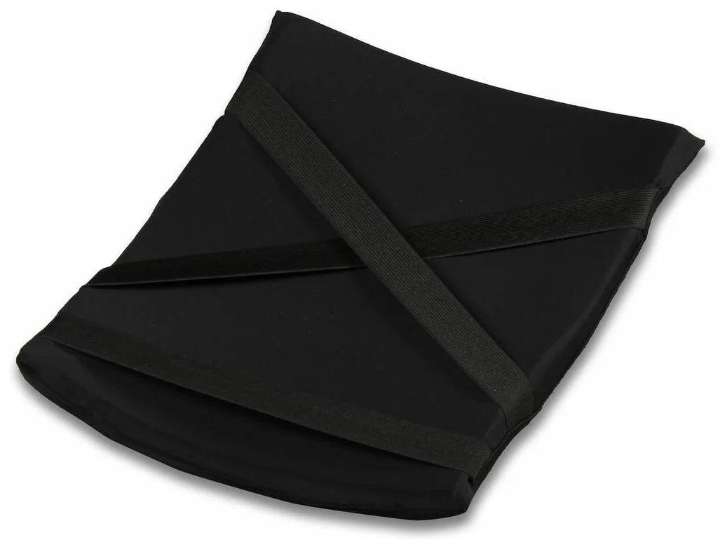 Реальное фото Подушка для кувырков Indigo 38*25см черный SM-265-4 от магазина СпортСЕ