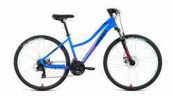 Велосипед Forward Jade 27,5 2.2 S disc (2021) голубой/розовый RBKW1M37G069 Велосипед Forward Jade 27,5 2.2 S disc (2021) голубой/розовый RBKW1M37G069