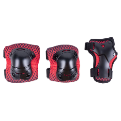 Защита ролик. Safe fit teens 1.0 red