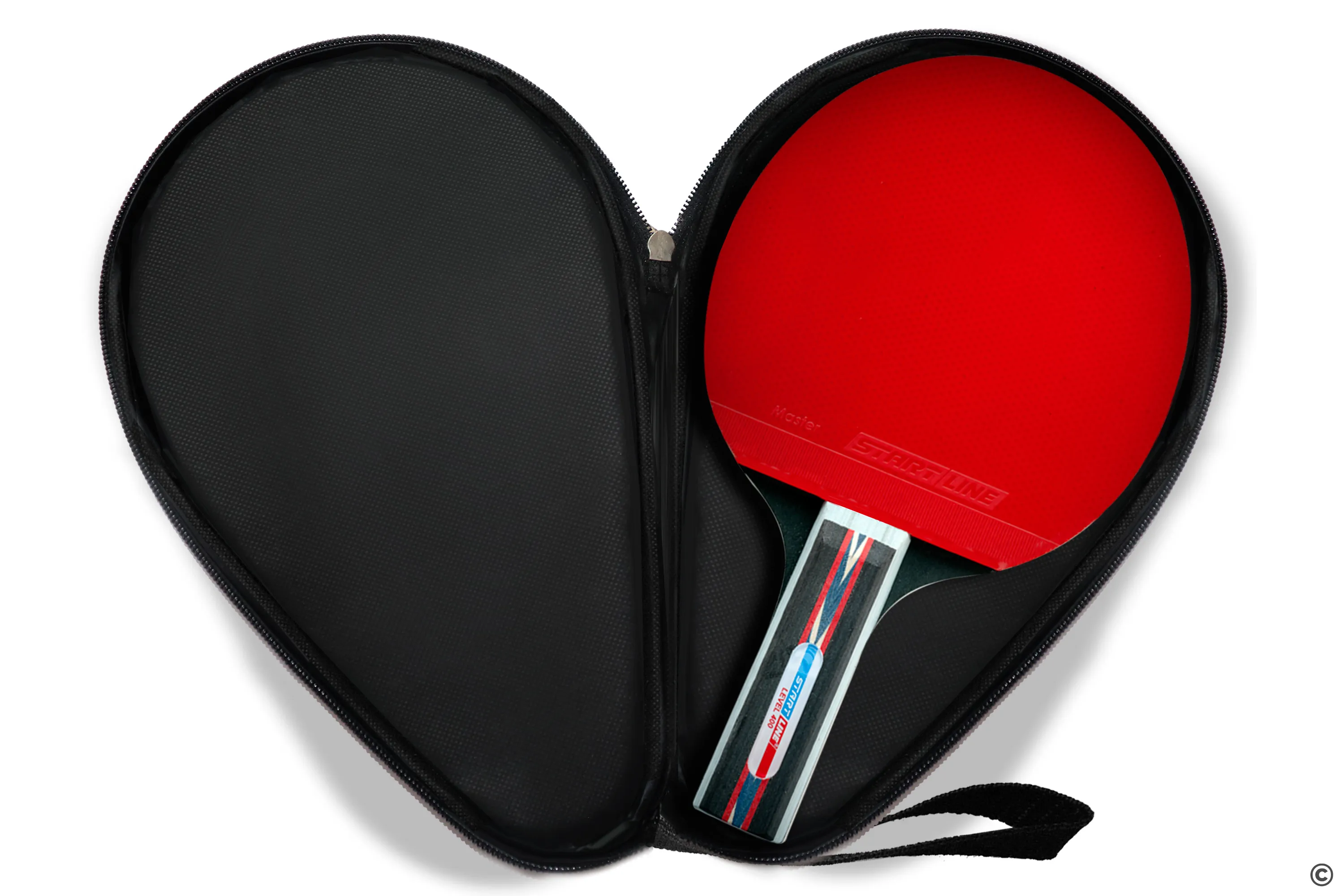 Реальное фото Чехол для теннисной ракетки Start Line с карманом серый 79013 от магазина СпортСЕ
