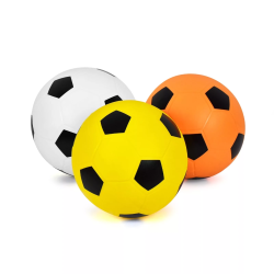 Мяч резиновый футбольный d-20см (8") PVC