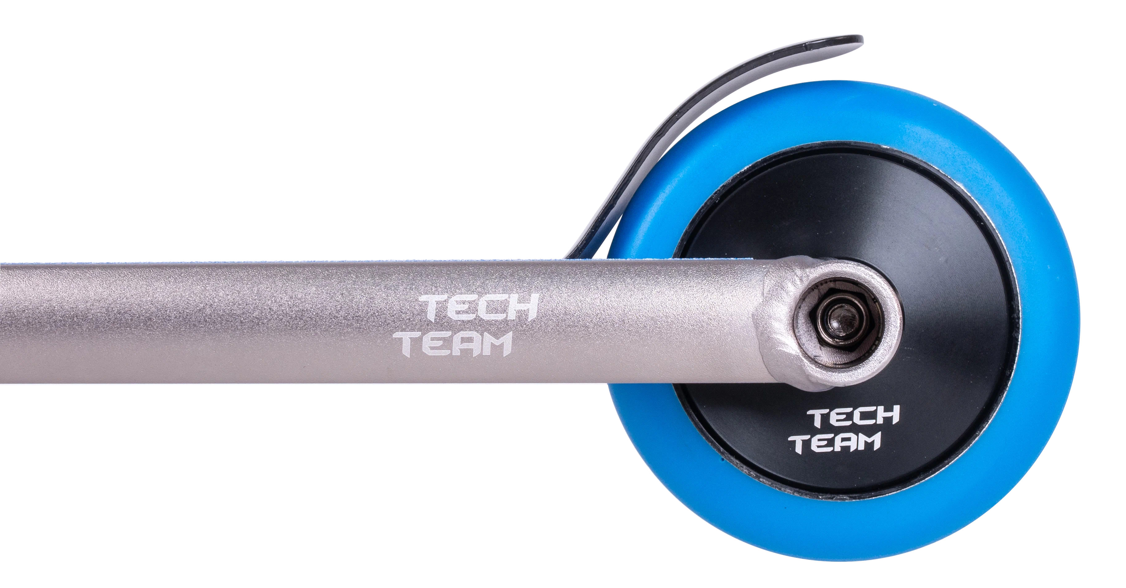 Реальное фото Самокат TechTeam Duker 4.0 трюковой grey/blue от магазина СпортСЕ