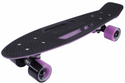 Скейтборд TechTeam пластиковый Shark 22 purple/black TSL-405M