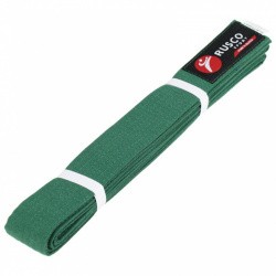 Пояс для единоборств 2.6 м Rusco Sport зеленый