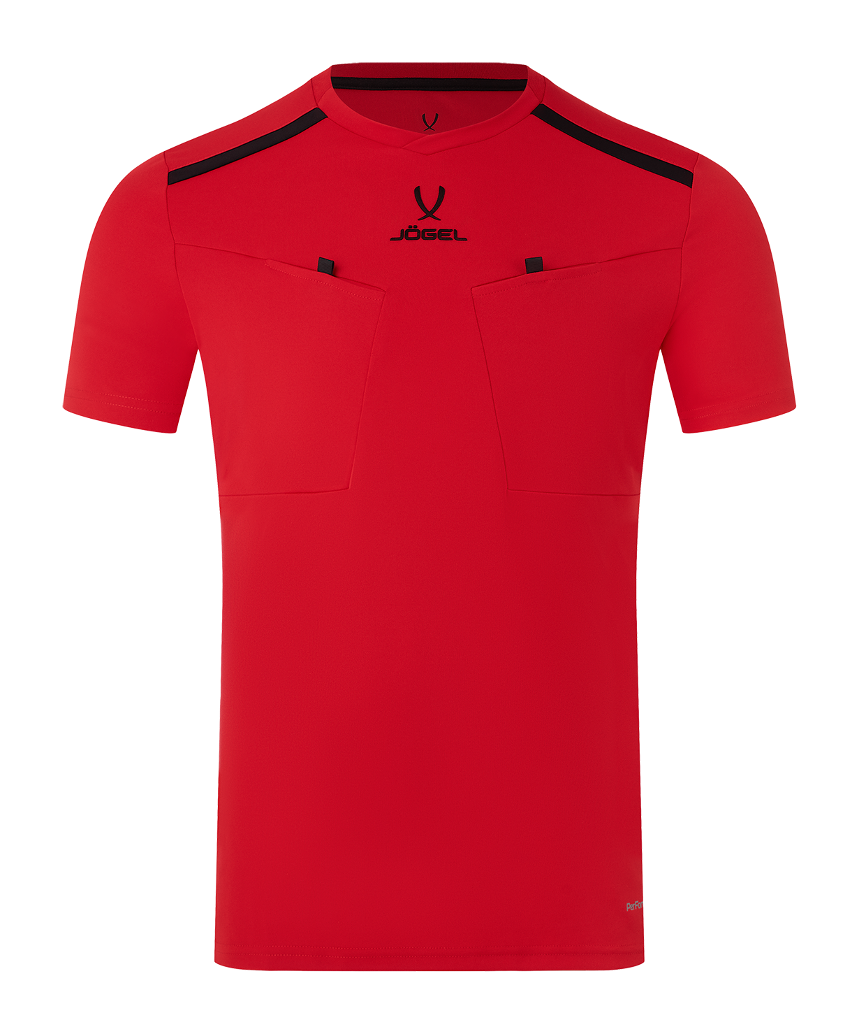  Футболка судейская DIVISION PerFormDRY Referee Tee, красный по низким ценам в Томске и Северске