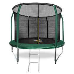 ARLAND Батут премиум 10FT с внутренней страховочной сеткой и лестницей (Dark green) (ТЕМНО-ЗЕЛЕНЫЙ) ARLAND Батут премиум 10FT с внутренней страховочной сеткой и лестницей (Dark green) (ТЕМНО-ЗЕЛЕНЫЙ)