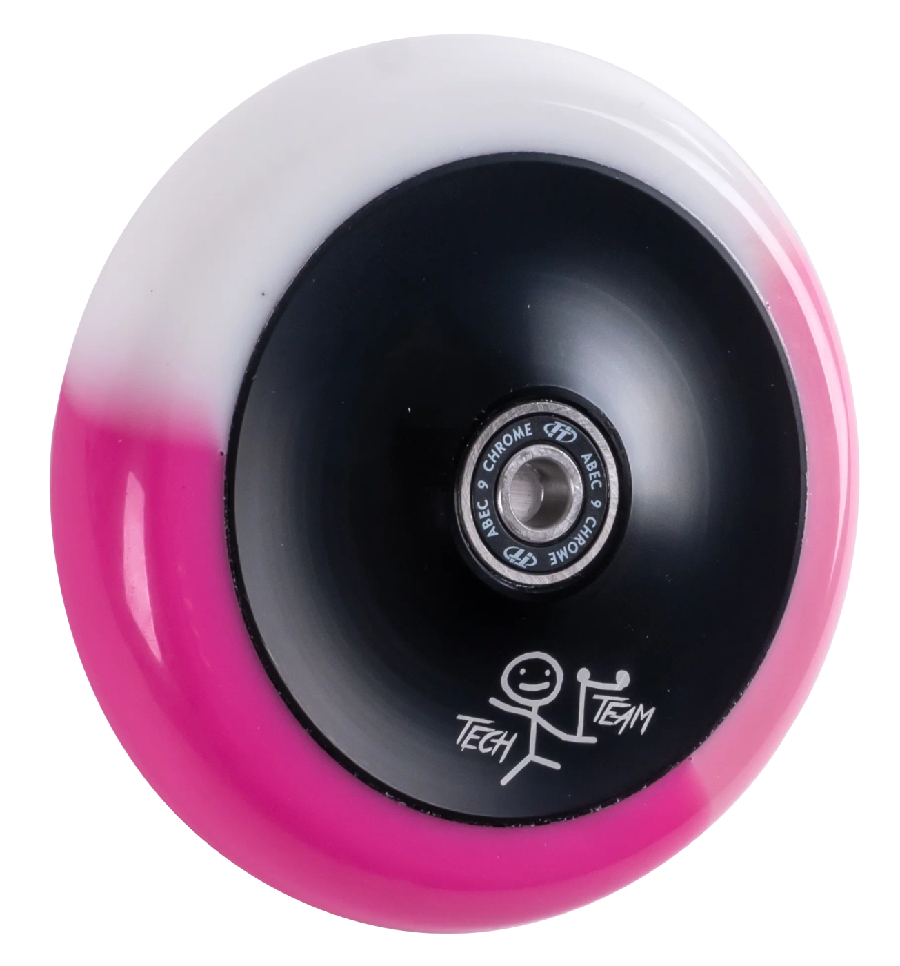 Реальное фото Колесо для самоката TechTeam X-Treme 110*24мм Viola pink от магазина СпортСЕ