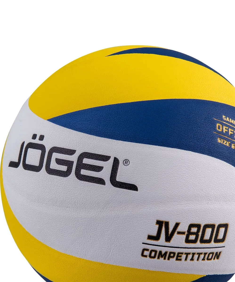 Реальное фото Мяч волейбольный Jögel JV-800 (BC21) УТ-00019099 от магазина СпортСЕ