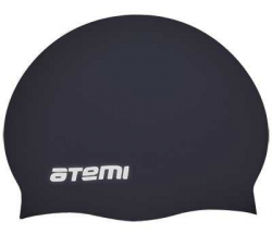 Шапочка для плавания Atemi TC301 Jr тонкий силикон черная