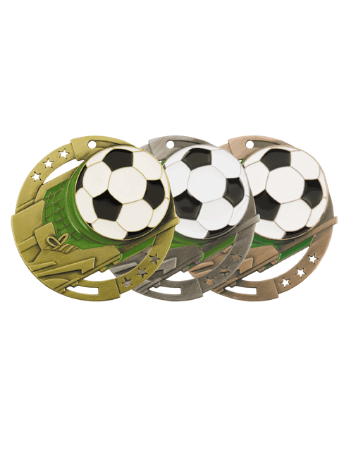 Реальное фото Медаль MK146 d-70 мм футбол от магазина СпортСЕ