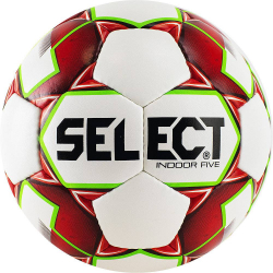 Мяч футзальный Select Indoor Five №4 бел/крас/зел 852708