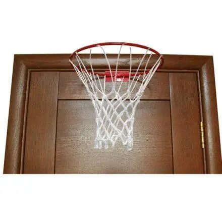 Реальное фото Кольцо баскетбольное d=33см (с сеткой) на дверь от магазина СпортСЕ