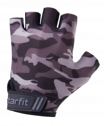 Перчатки StarFit WG-101  серый камуфляж УТ-00020806