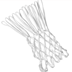 Сетка баскетбольная d-4 мм Ingame А001 белая 2 шт