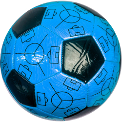 Мяч футбольный C33387-1 Meik №5 PVC 2.6 310-320 гр. синий 10017304