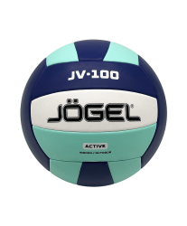 Мяч волейбольный Jögel JV-100 синий/мятный (BC23) ЦБ-00002645