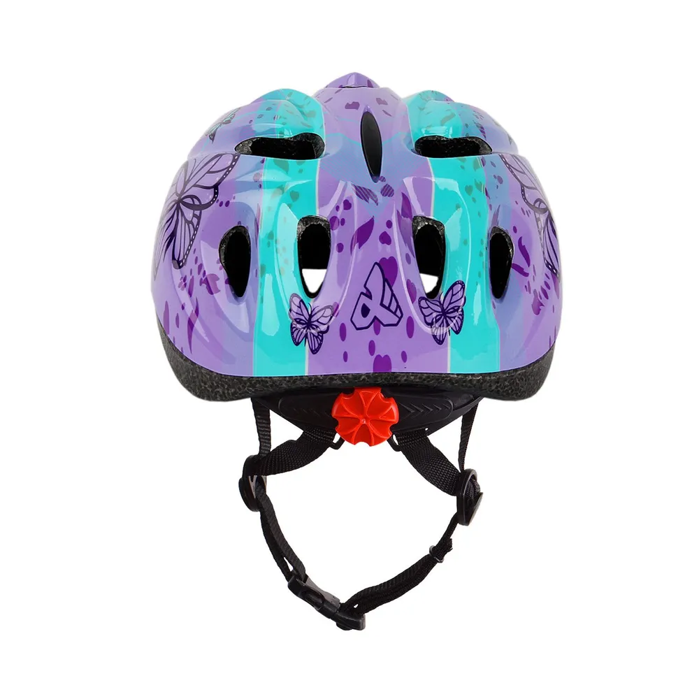 Реальное фото Шлем Butterfly с регулировкой размера (50-57) фиолетовый от магазина СпортСЕ