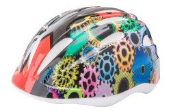 Шлем HB6-3_c (out-mold) "разноцветные шестерни"  600275