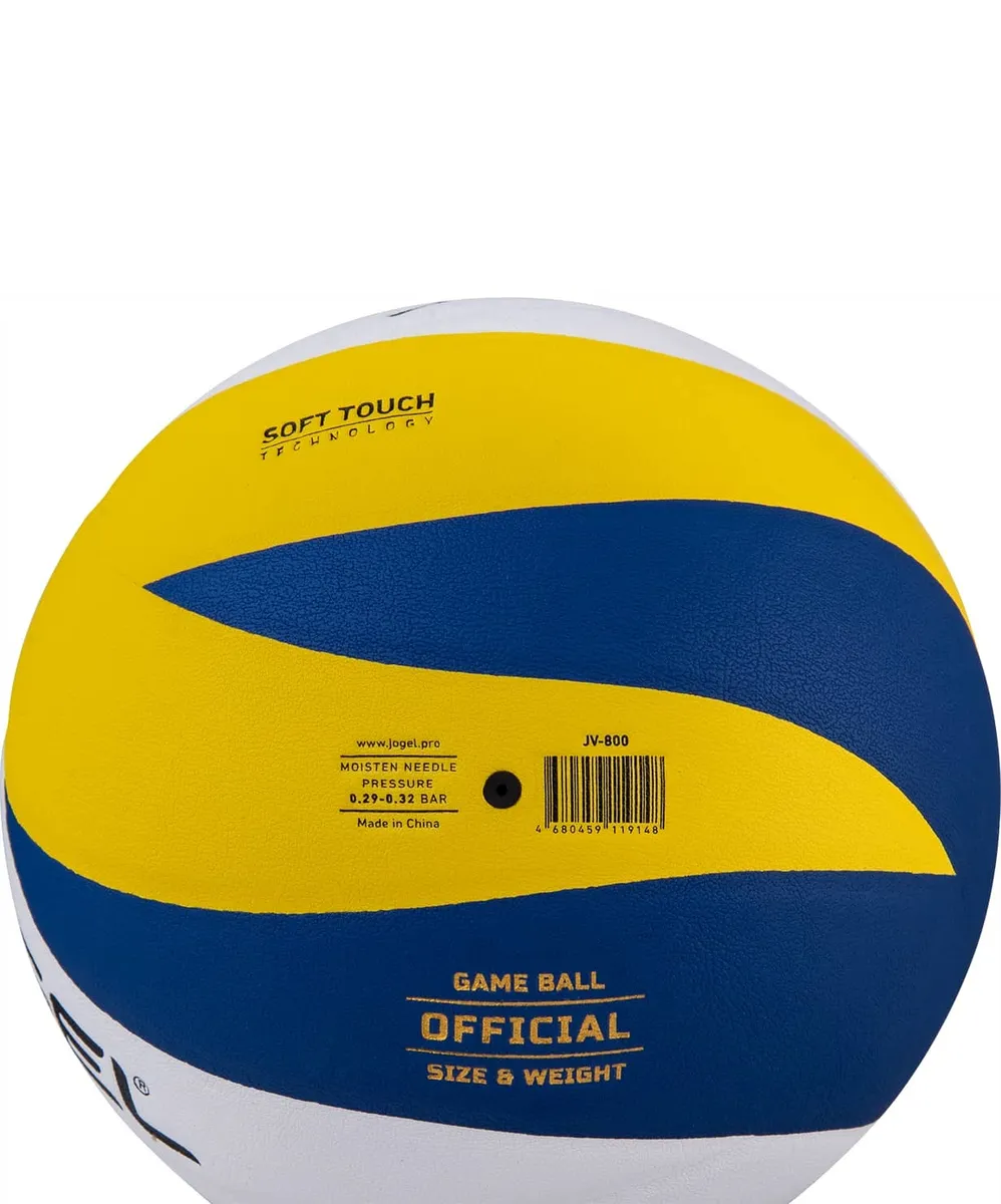 Реальное фото Мяч волейбольный Jögel JV-800 (BC21) УТ-00019099 от магазина СпортСЕ
