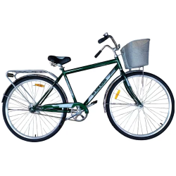 Велосипед Black Aqua City 181 28" 1s (РФ) зеленый YF-705CTR