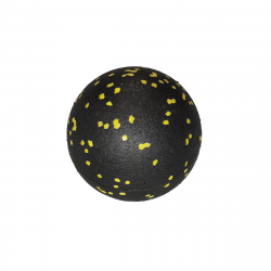 Мячик массажный одинарный MFS-106 8см желтый (E33009) 10020070