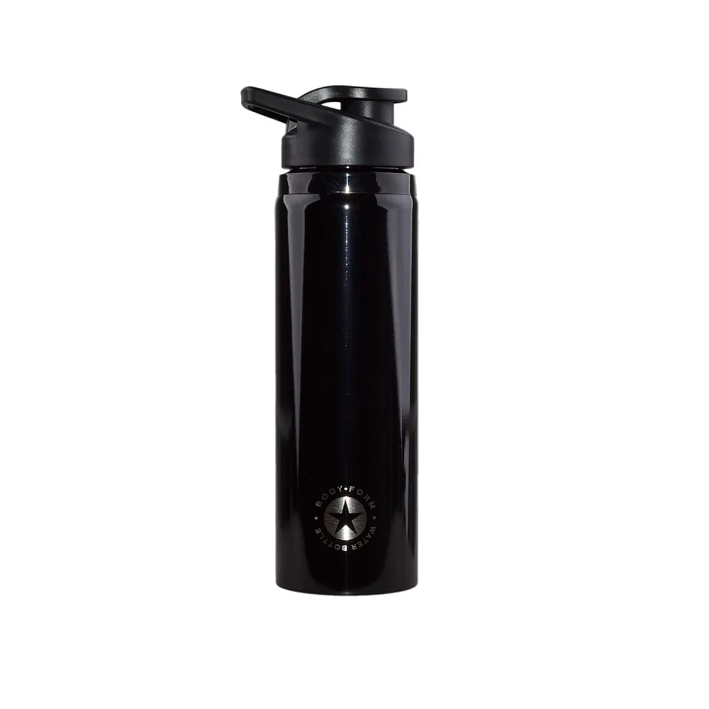 Реальное фото Бутылка для воды Body Form стальная черный BF-SSWB-35-780 от магазина СпортСЕ