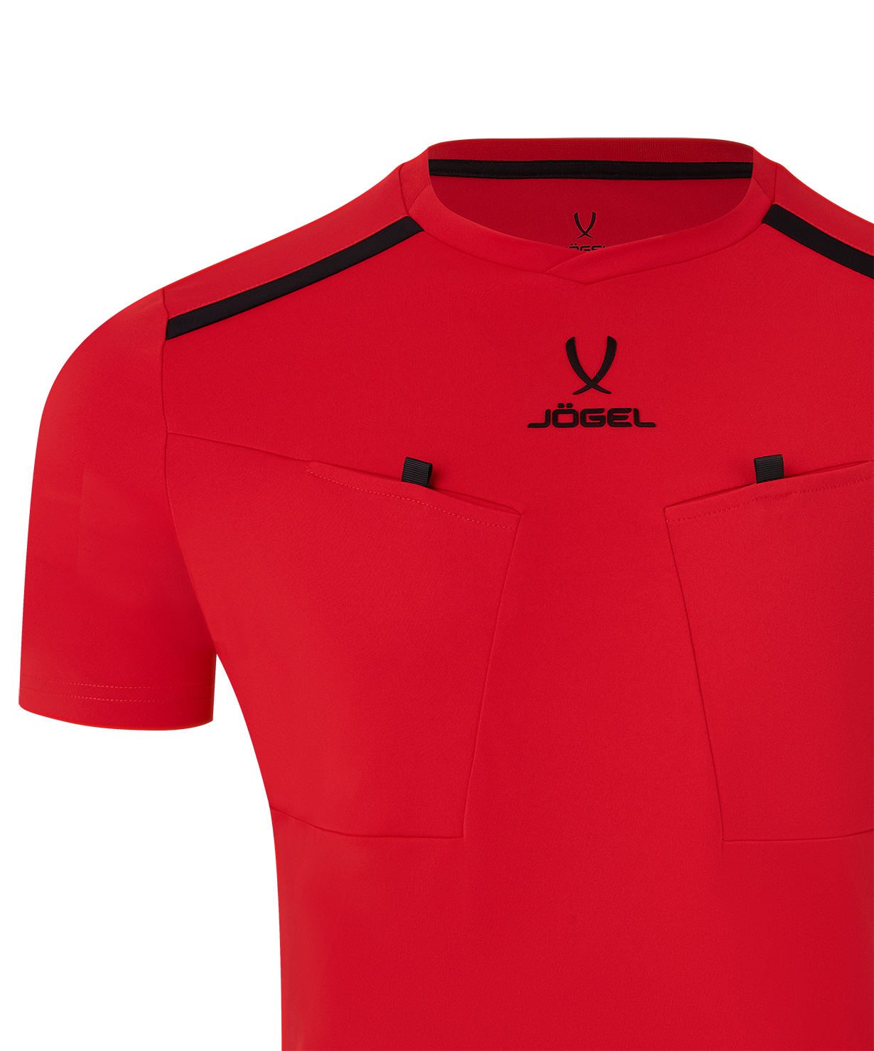  Футболка судейская DIVISION PerFormDRY Referee Tee, красный по низким ценам в Томске и Северске
