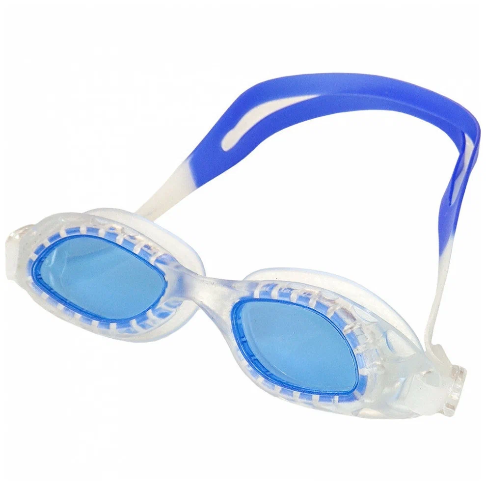 Реальное фото Очки для плавания E36858-1 детские синий 10020507 от магазина СпортСЕ