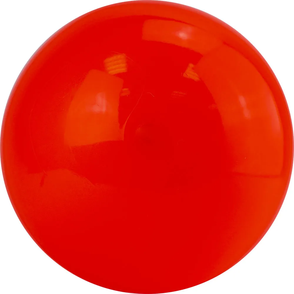 Реальное фото Мяч для художественной гимнастики 15 см AG-15-04 ПВХ оранжевый от магазина СпортСЕ