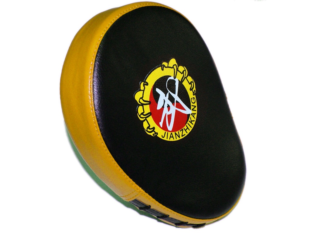  Лапа B-S1 тренировочная PVC гнутая, универсальная 23*18 см чёрно-жёлтый ЧЖ по низким ценам в Томске и Северске