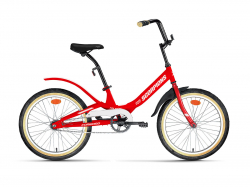 Велосипед Forward Scorpions 20 1.0 (2022) красный/белый RBK22FW20805