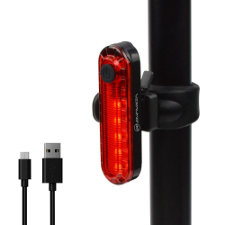 Фонарь задний Briviga USB 15. 5 SMD диодов яркость до 15 лм встроенный аккумулятор 200 мАч EBL-056 Фонарь задний Briviga USB 15. 5 SMD диодов яркость до 15 лм встроенный аккумулятор 200 мАч EBL-056