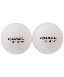 Мяч для настольного тенниса Roxel 3* Prime белый 6шт 15364