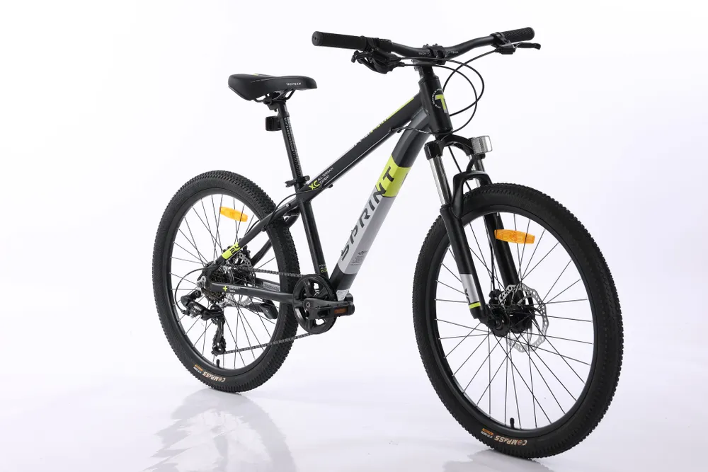 Велосипед TechTeam Sprint 24" (2023) чёрно-жёлтый Велосипед TechTeam Sprint 24" (2023) чёрно-жёлтый по низким ценам в Томске и Северске