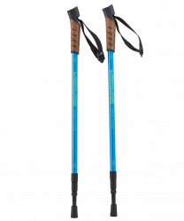 Палки для скандинавской ходьбы Berger Explorer 67-135 см 3-секционные синий УТ-00019909
