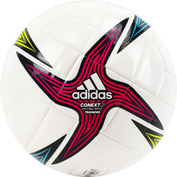 Мяч футбольный Adidas Conext 21 Training №5 8 пан ТПУ бело-мультикол GK3491