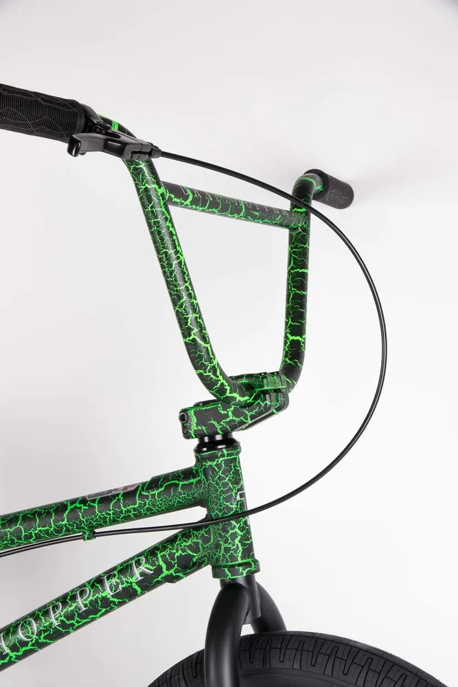 Реальное фото Велосипед BMX TechTeam Grasshoper 20" зелёный от магазина СпортСЕ